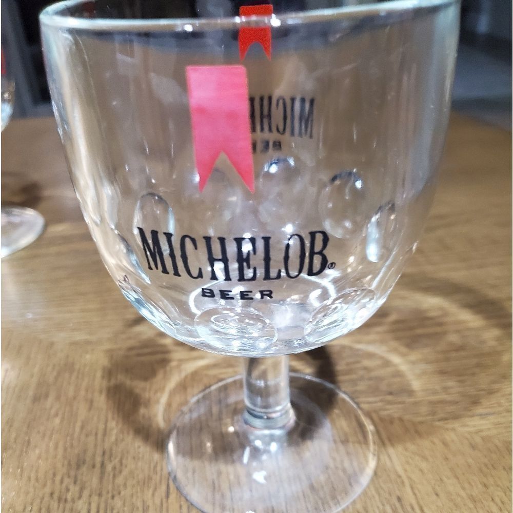 VINTAGE 1970's Michelob Beer Goblet